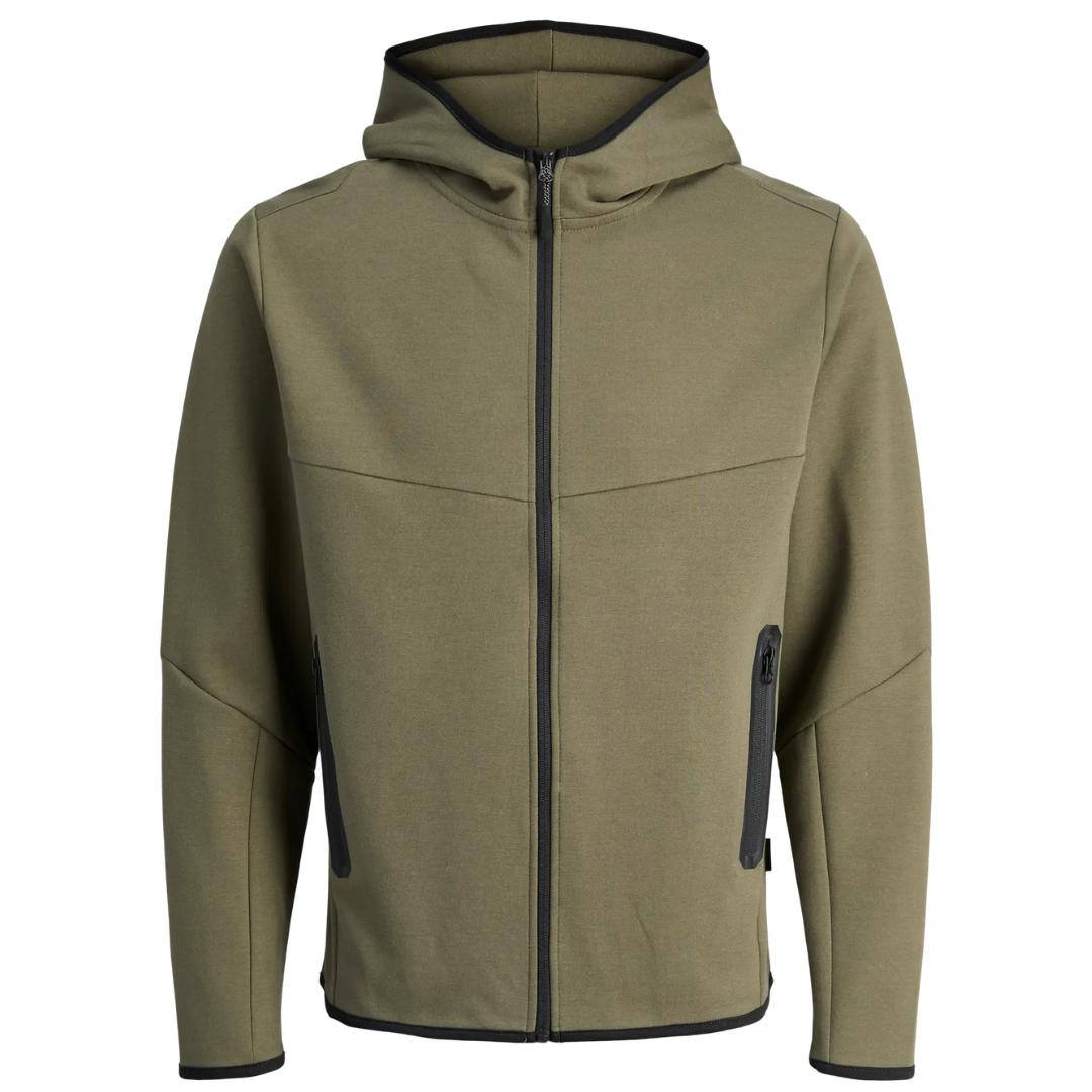 J&J Zeleni Muški Duks JCOFUSION SWEAT ZIP HOOD